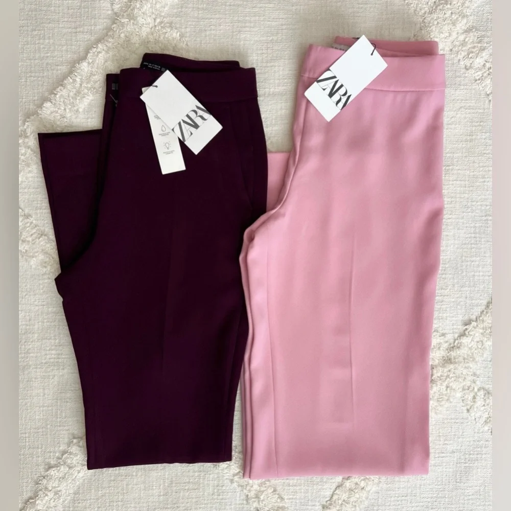 Zara Pink and Purple Pants Set - Picture 9 of 12